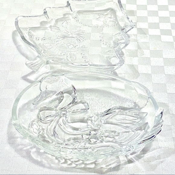 Christmas bowls set of 2 - Swan and Tree - Picture 2 of 9